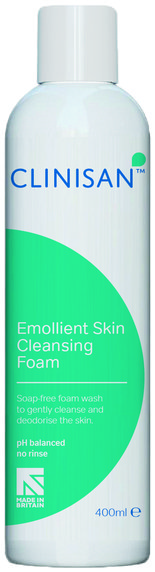 CLINISAN emollient skin cleansing foam 400ml – The Pharm Shop