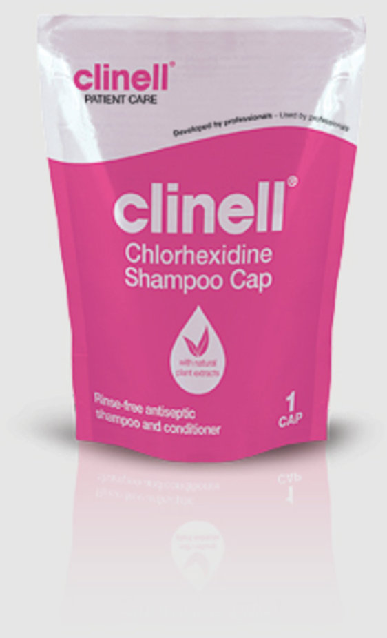 Clinell shampoo shop cap